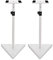 Studio Monitor Speaker Stands, White, Pair