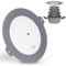 Stoneline®, set universale di coperchi in vetro (con plastica), Vetro, silicone, 22/24/26/28