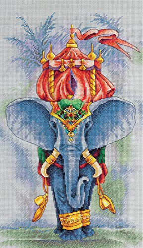 Panna Kreuzstichset Maharaja 23.5x38cm, Zählmuster