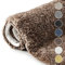 etérea Badematte rutschfest 120x80 cm waschbar - Bad Duschvorleger Hochflor - Bathroom Mat - Badteppich Waschmaschine Flauschig Schwer - Badläufer Teppich 70x120cm - Jana Badematte Braun