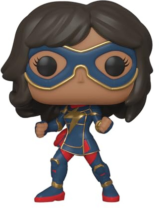 Funko POP! Marvel: Marvel Avengers Game-Kamala Khan - (Stark Tech Suit - Collectable Vinyl Figure - Gift Idea - Official Merchandise - Toys for Kids & Adults - Video Games Fans