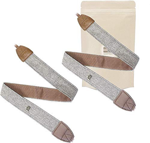 S X2 CLB Sangle pour appareil photo classique BEIGE Courroie de cou dragonne réglable en néoprène pour DSLR Canon FUJI Fujifilm Leica Nikon Pentax Olympus Sony Pana Pentax Samsung Sigma