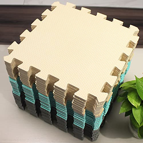 MQIAOHAM® 25 Stücke Baby puzzelmatten für Babys spielmatte Kinder puzzlematte Teppich G301025-108110112