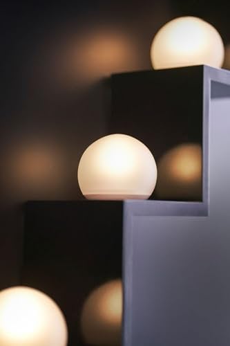 Duni 1 LED-Halter Globe 8,4 cm x 10 cm, Laponian, 198864