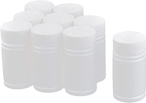 XYZOOM Plastic Household Pill Medicine Chemical Reagent Vial Holder Storage Bottle 9pcs(78223 1e7f9 d31ad 8898e c52ba 04ccd