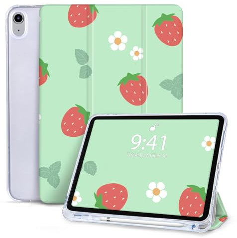 Vozehui 10.9 Zoll Hülle für iPad (A16) 11th Generation 11 Inch 2025＆iPad 10 Generation Hülle 2022 mit Bleistifthalter, Tri-Fold Ständer Schutzhülle Intelligente Gehäuse mit Automatische Weckfunktion