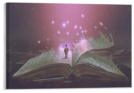 Das riesige Buch der Fantasie,Puzzles 1000 Teile für Erwachsene, Klassische Puzzle Jungen Mädchen Puzzle Herausfordernde Und Schwierige Rätsel für Erwachsene Und Jugendliche(50x70cm)-102