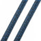 0.5/1 mètre Vintage Noir Marron véritable Cordons en Cuir tressé 8mm 10mm 12mm Cordon en Cuir Plat for la Fabrication de Bijoux de Bracelet. Laniere Cuir (Color : Blue, Size : 12mm- 1meter)