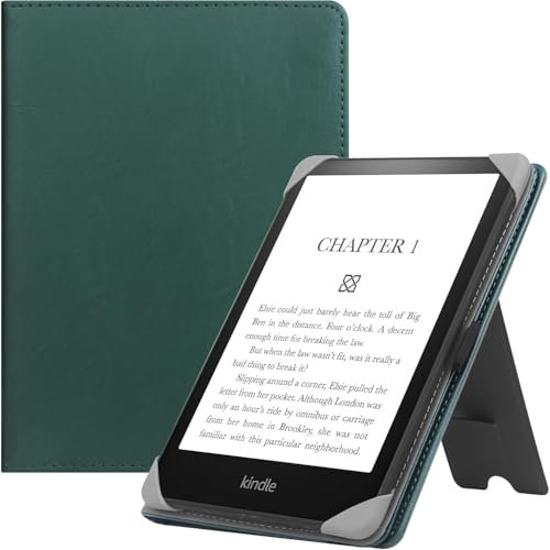HGWALP Custodia universale per 6-7 pollici eReaders, Folio Stand Cover con cinturino compatibile con Kindle Paperwhite/Colorsoft/Kobo/Tolino/Pocketbook/Sony 6 6.8 7 E-Book Reader-MT