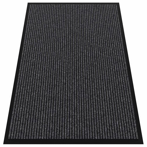HOMEK Front Door Mat, 80×120cm Commercial Door Mat Indoor Outdoor Entrance, Heavy Duty Welcome Mat, Rubber Backing Non Slip Doormat for Entryway