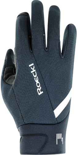 Roeckl Rovato Winter Fahrrad Handschuhe lang schwarz/silberfarben 2026