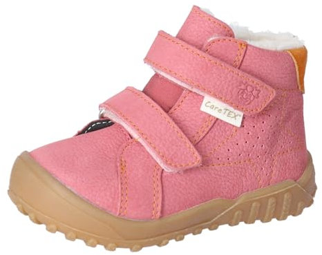 RICOSTA Mädchen Winterstiefel Donny, Kinder Lauflernschuhe, Weite: Weit, CareTEX, terracare, Lammwolle, warm, gefüttert, Rosewood (320), 26 EU