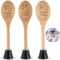 3 utensilios de cocina personalizados de madera grabados, cucharas de madera con láser para fiestas, escaparate, cocina, chile, cuchara, premios de madera, grabados a medida