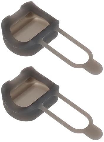 VGOL 2 Pezzi Custodia In Silicone Per Indicatore Di Velocità Della Bici Custodia Protettiva Per Velocità Di Cadenza Della Bicicletta Compatibile Con Garmin Speed Sensor 2 Grigio