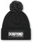 Prozente Momente Dorfkind – Beanie mit Bommel | Strickmütze | Wollmütze | Beanie mit Druck | lustige Sprüche | Apres-Ski | Winter | Schwarz