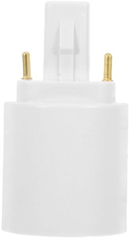 Uonlytech Lamp Adapter to Socket Converter Light Bulb Base Converter for Home Offices and Commercial Use