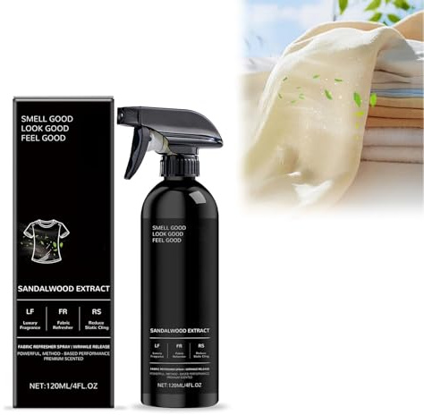 Spray Refrescante para Ropa 120ml – Fragancia Exclusiva de Larga Duración – Elimina Olores y Electricidad Estática al Instante
