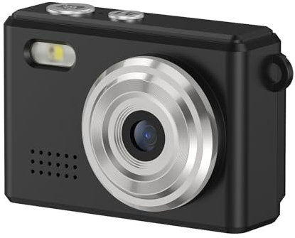 Camnoon Camera Compatta 1080p, Fotocamera Portachiavi, Foto da 12 Mp, con Display a LED, 6 Filtri, Luce a LED, Portachiavi per Viaggi, Studi, Registrazione (#1)