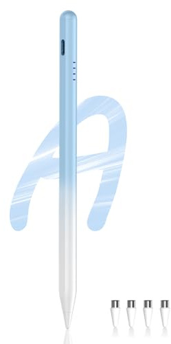 Tablet Stift, Universal Stift für Tablet & Handy & Switch-Farbverlauf Blau | Stylus Pen Kompatibel mit Switch/Samsung Tab A11+/A9+/iPhone 17-6/Xiaomi/Redmi/Vivo/Huawei/Fire HD Tablet und Android-Geräte