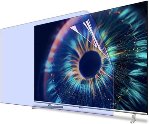 asdchZen 60-70 Inch Tv Screen Protector, Ultra-Clear Anti Blue Light Anti-Scratch/Dust/Anti-Fingerprint Protectors Film Relieve Eye Fatigue, For Lcd, Led, Oled & Qled 4K Hdtv,60Inch,70INCH