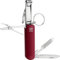 ZWILLING Multi-Tool Maniküre und Pediküre für Unterwegs mit Schlüsselanhänger, Reisegröße aus Edelstahl, Rot, 75mm