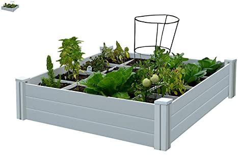 Vita Gardens 4x4 Garden Bed with Grow Grid, Packaging may vary