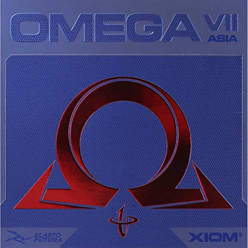 XIOM Belag Omega VII Asia Farbe 2,0 mm, rot, Größe 2,0 mm, rot