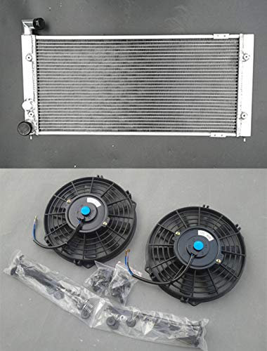 Radiateur en aluminium + ventilateur pour Golf 2 et Corrado VR6 Turbo Manuel