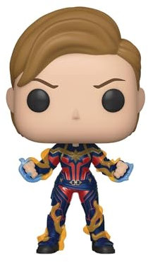 Funko POP! Avengers Endgame-Captain Marvel With New Hair - Collectable Vinyl Figure - Gift Idea - Official Merchandise - Toys for Kids & Adults - Movies Fans - Model Figure for Collectors and Display