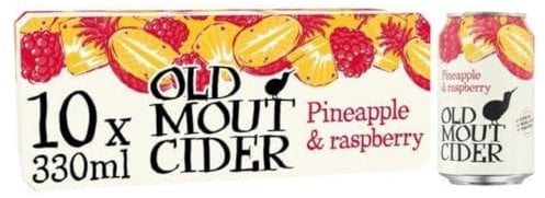 Old Mout Pineapple & Raspberry,10 x 330ml