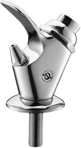 HONGBEC Robinet de fontaine à eau potable en chrome, 100% laiton massif sans plomb, robinet de filtre à eau d'extérieur
