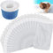 20 Pz Calcetines Skimmer Piscina, Prefiltro para Skimmer Piscina, Filtro Skimmer de Nailon Reutilizable y Súper Elástico para Cesta Skimmer, Forro de Malla de Malla Ultra Fina para Cesta de Piscina
