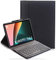 YHFZR Tastatur Hülle für Xiaomi Mi Pad 5/5 Pro 11 Zoll, [AZERTY] Ultradünn Flip Entfernbar Drahtloser Keyboardständer Ledertasche für Xiaomi Mi Pad 5/5 Pro 11 Zoll, Schwarz