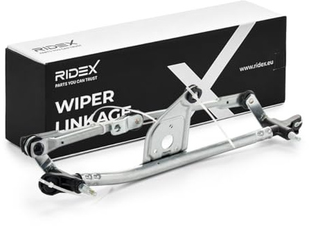 RIDEX Wischergestänge 12V Vorne Gestänge Scheibenwischer ohne Elektromotor 300W0064 Kompatibel mit FIAT QUBO 225 FIORINO Kasten/Kombi 225, CITROËN NEMO Kasten AA, PEUGEOT BIPPER AA