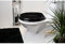 U.saf Amazing Stylish Black Glitter Toilet Seat