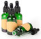 Stonylab 4-Pack Glass Dropper Bottles, Empty 30ml Green Glass Bottles with Dropper and Label for Essential Oils Aromatherapy Fragrances