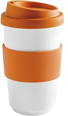 KAHLA fillit Becher 0,40 l sunset orange To Go Becher aus Porzellan