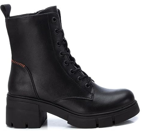 REFRESH - Botín Mujer Negro - Calzado Cómodo y Versátil - Moda casual - Modelo 17091901 (Talla 38)
