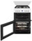 Beko EDG507W 50cm Double Oven Gas Cooker with Gas Hob, White (Pack Of 1)