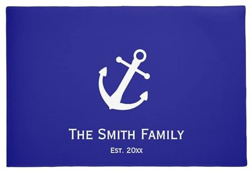 Fußmatte für den Innenbereich, personalisierbar, Wasserski, personalisierte Fußmatte, Geschenk