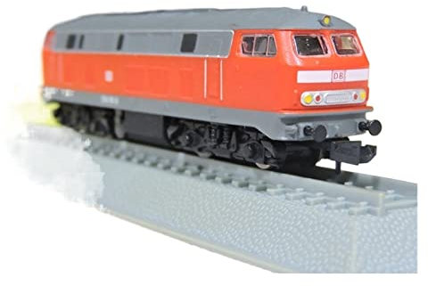 Diecast N scala 1/160 locomotiva diesel tedesca DB BR218 modello di treno