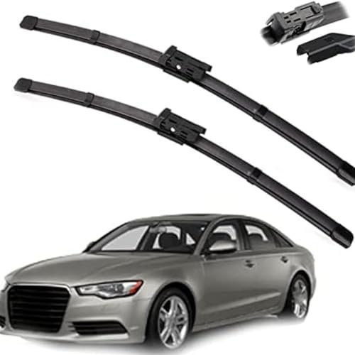 Automotive Scheibenwischer für Audi A6 C7 C8 2011-2021,Wischblatt Satz,Scheibenwischerblätter Auto Zubehör