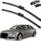 Automotive Scheibenwischer für Audi A6 C7 C8 2011-2021,Wischblatt Satz,Scheibenwischerblätter Auto Zubehör