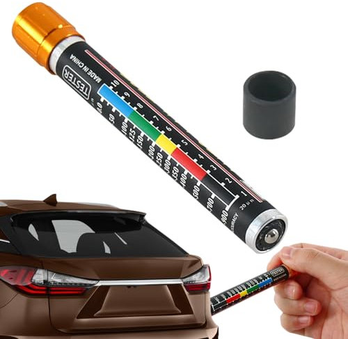 HOVCEH Lackmessgerät Auto, Lackdickenmessgerät Magnet, Lackdickenmesser, Autolack Tester Gerät, Lacktester Auto Stift, Lackdickenprüfer, Schichtdickenmessgerät für Karosserie Schadens Detektor