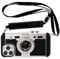 QoKcoahn Coque pour iPhone, Coque pour Appareil Photo Vintage 3D Mignon avec Bracelet Unique Cool Silicone TPU Cas Antichoc Housse de Protection pour Les Filles (D Noir., iPhone 11)