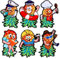 6pcs Upside Down Pineapple Magnet, Funny cruise door magnets Cute Cruise Magnets Magnetic Decorations Cruise Door Decorations Magnetic for Refrigerator Fridge Decor(Cruise Career Style)