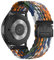 20mm Geflochtenes Armband für Samsung Galaxy Watch 7/6/5/4 40mm/44mm, Samsung 6 Classic 47mm/43mm, Galaxy 5 Pro 45mm, 4 Classic 46mm/42mm, 3 41mm, Nylon Elastische 20mm Armbänder