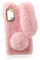 DIYEAH 5G Custodia Pelosa Fluffy per Smartphone Cover Protettiva Decorativa con Orecchie Coniglio Compatibile con Galaxy Anti-fall e Resistente Graffi Design Elegante e Furry