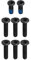 ZAHARA Tornillo de placa base para portátil HP Chromebook x360 de 14 pulgadas 14b-cb tornillos para laptop (8 unidades)