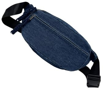 Beimus Zeitgenössische Unisex Umhängetasche Kratzfest Jeans Schultertasche Großes Fassungsvermögen Verstellbar Für Reisebegeisterte Praktische Jeans Truhe